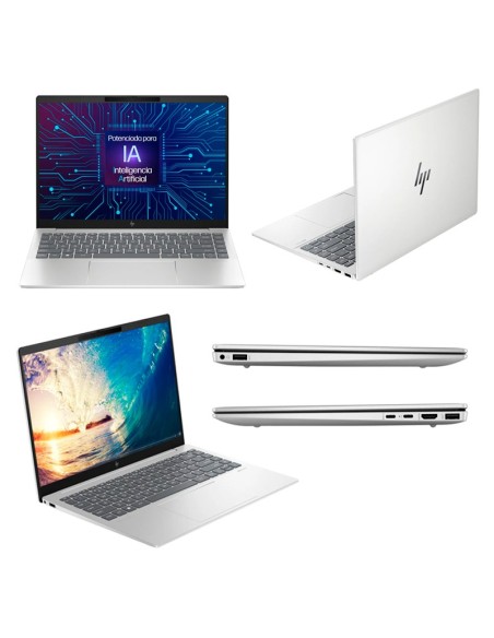 Notebook HP Pavilion Plus 14-ew1002la, Core Ultra 7 155H hasta 4.8GHz, 32GB LPDDR5x-6400