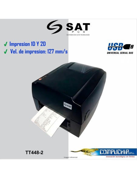 Impresora de Etiquetas SAT TT448-2