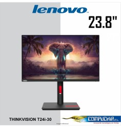 Monitor Lenovo ThinkVision T24i-30, 23.8" WLED IPS, 1 x HDMI, 1 x Displayport, 1 x VGA