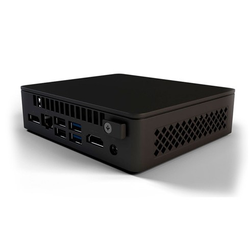MINI PC ASUS NUC 11 ESSENTIAL CELERON N4505 ATLAS CANYON, MONITOR SAMSUNG 24"