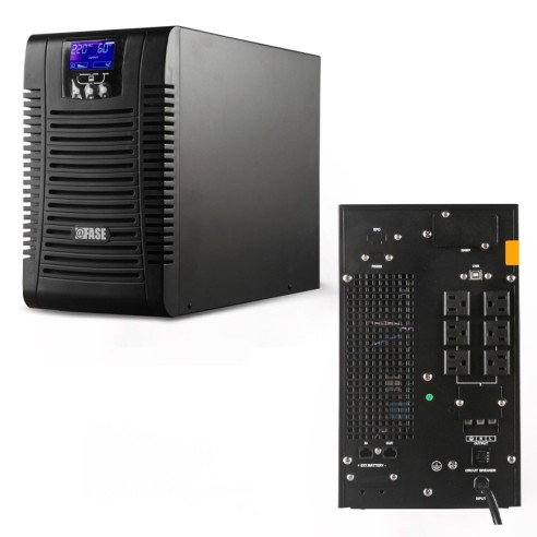 UPS Elise Fase Online Serie Zen 3000VA / 2700W / 6 tomas de salida NEMA 5-15 / USB