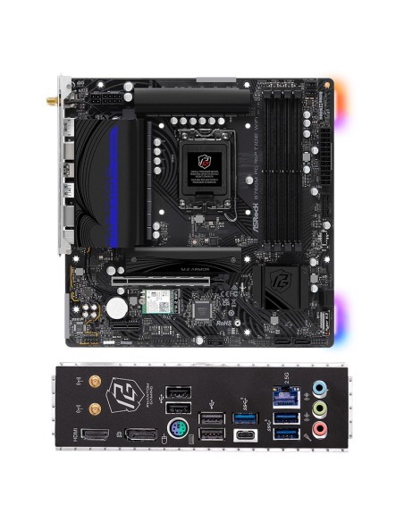 Motherboard ASROCK B760M PG Riptide WiFi, Chipset Intel B760, LGA1700, mATX