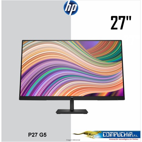 Monitor HP P27 G5 27" FHD/IPS/16:9/75Hz, HDMI x1/DP x1/ VGA x1