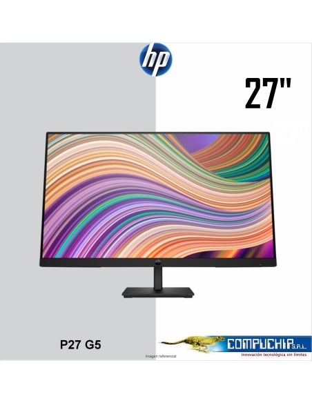 Monitor HP P27 G5 27" FHD/IPS/16:9/75Hz, HDMI x1/DP x1/ VGA x1