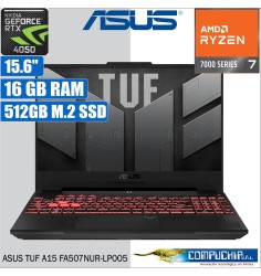 Notebook ASUS FA507NUR-LP005, 15.6" FHD IPS, Ryzen 7 7435HS 4.5GHz, 16GB DDR5 4800