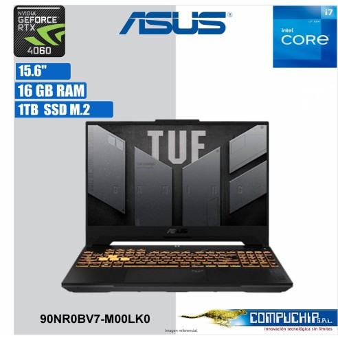 NB ASUS FX507VV-LP148 15.6" FHD IPS INTEL CORE I7-13620H 4.9GHZ, 16 GB DDR5 4800 1TB