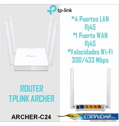 ARCHER C24 TP-Link Router Wi-Fi 5 / AC750 Dual Band
