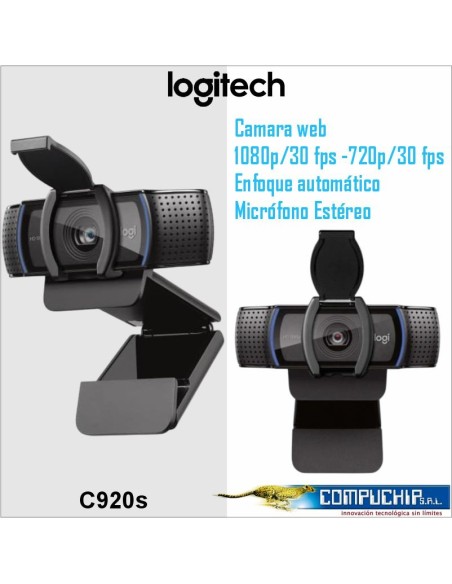 CÁMARA WEB HD PRO C920s