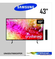 Televisor Samsung 43" LED Crystal 4K UHD Tizen DU7000
