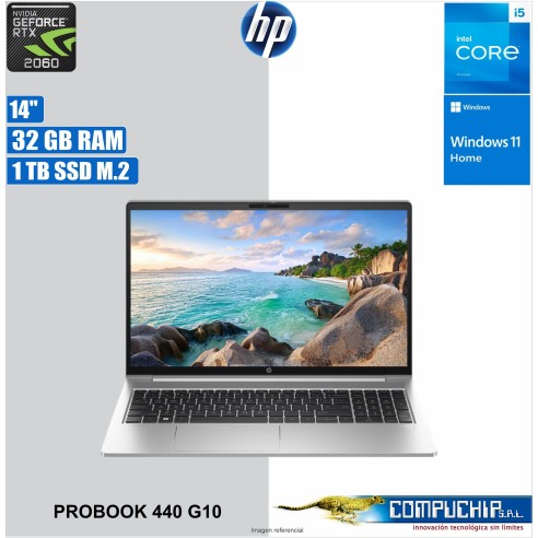Laptop HP ProBook 440 G10 Intel Core i5-1335U 32GB/SSD 1TB/VD4GB/14″