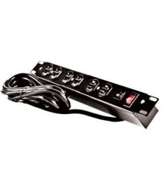 SUPRESOR DE PICO TIPO POWER RACK DE 6 TOMAS 220 V