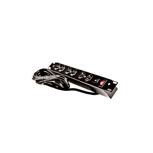 SUPRESOR DE PICO TIPO POWER RACK DE 6 TOMAS 220 V