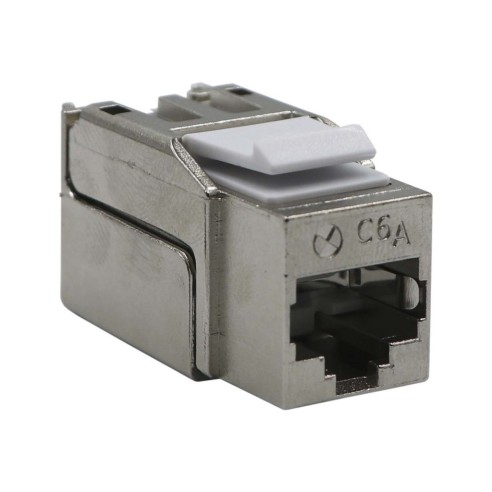 Jack RJ45 Modular Cat 6A Blindado