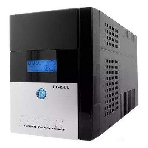 UPS interactiva1500VA/840W, 8 slds, giga & coax, torre- 220V