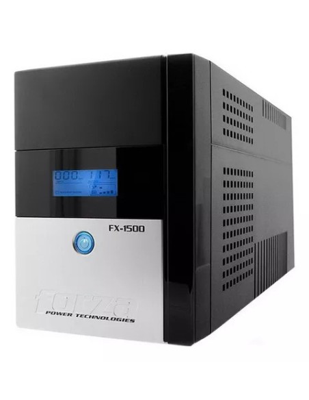 UPS interactiva1500VA/840W, 8 slds, giga & coax, torre- 220V
