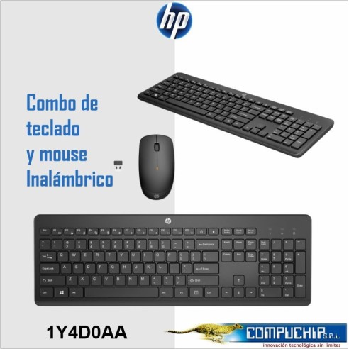 Mouse + teclado inalámbricos HP 235