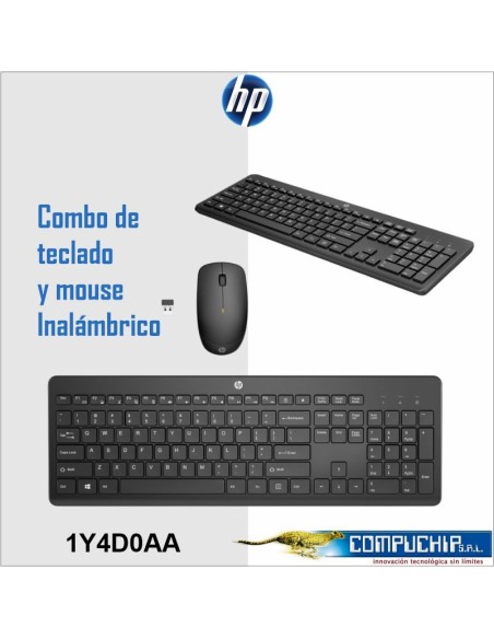 Mouse + teclado inalámbricos HP 235