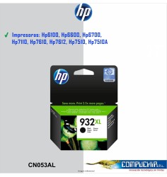TINTA HP CN053AL (932XL) NEGRO (1000 PAG)