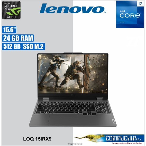NB LENOVO LOQ 15IRX9, 15.6" FHD IPS, Core i7-13650HX 4.9GHz, 24GB DDR5-4800
