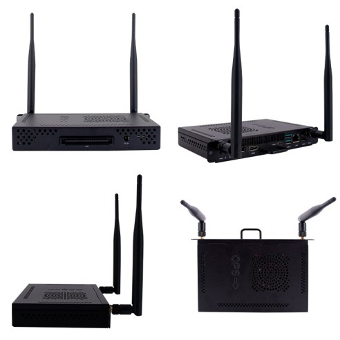 KIT de Pantalla Táctil Interactiva TEROS TE-DP8601DN + Rack portátil TEROS TE-9010S + Modulo de computadora (OPS) TEOPSI741