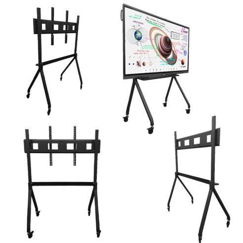 KIT de Pantalla Táctil Interactiva TEROS TE-DP8601DN + Rack portátil TEROS TE-9010S + Modulo de computadora (OPS) TEOPSI741