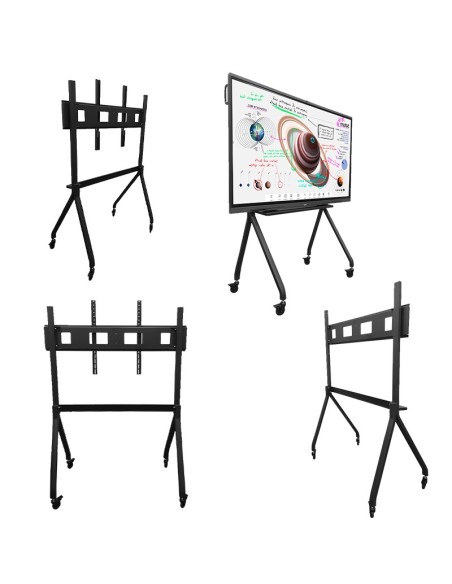 KIT de Pantalla Táctil Interactiva TEROS TE-DP8601DN + Rack portátil TEROS TE-9010S + Modulo de computadora (OPS) TEOPSI741