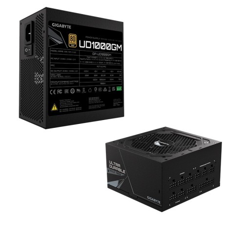 Fuente de alimentación Gigabyte UD1000GM, 1000W, ATX, 80 PLUS Gold Certified