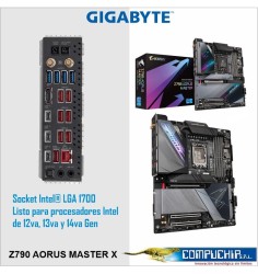 MOTHERBOARD GIGABYTE INTEL Z790 AORUS MASTER X 1.0