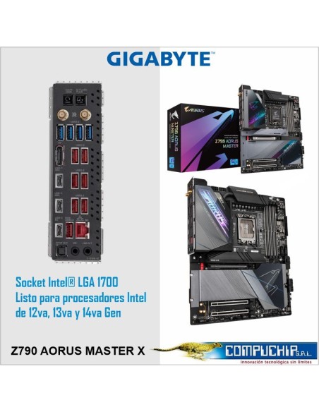 MOTHERBOARD GIGABYTE INTEL Z790 AORUS MASTER X 1.0