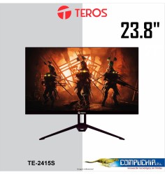 Monitor plano TEROS TE-2415S, 23.8" FHD IPS, HDMI, DP