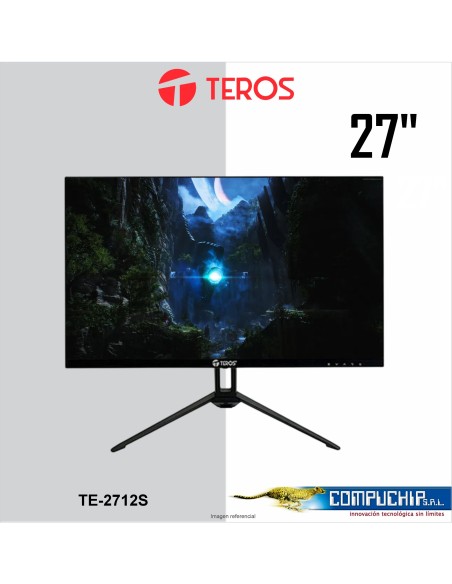 Monitor Teros TE-2712S, 27" IPS, FLAT 100Hz, 1920x1080, Full HD, HDMI