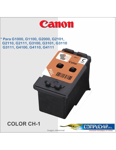 CABEZAL CANON CH-1, TRICOLOR CYAN, MAGENTA, AMARILLO
