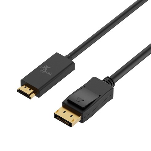 Cable Xtech XTC359, DisplayPort macho a HDMI macho, 3m, 30AWG