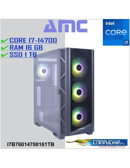 PC Intel Core i7-14700 2.10/5.40GHz, 16GB DDR5, 1TB M.2 SSD