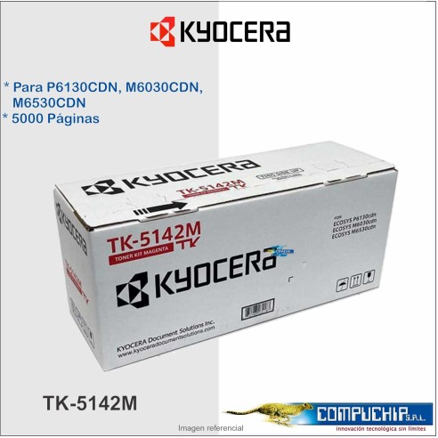 TONER KYOCERA TK-5142M MAGENTA.