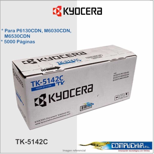 TONER KYOCERA TK-5142C CYAN.