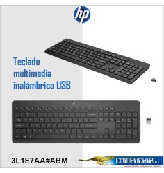 Teclado inalámbrico Sem Fio HP 230