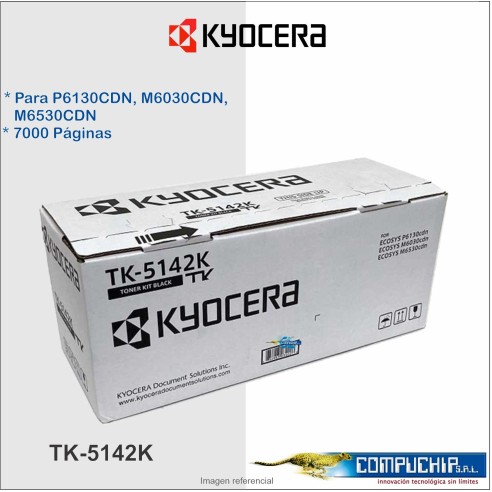 TONER KYOCERA TK-5142K BLACK.