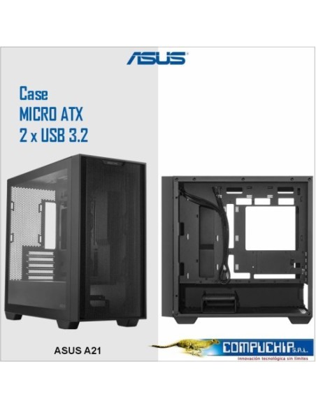 El gabinete micro-ATX ASUS A21