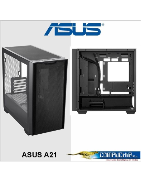 El gabinete micro-ATX ASUS A21