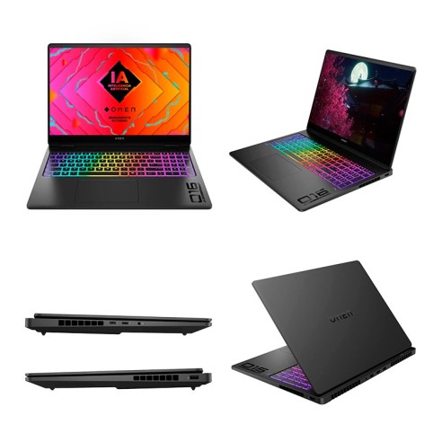 Notebook HP Gaming OMEN 16-ap0004la, 16” 2K IPS, AMD Ryzen AI 9 365 5.0 GHZ,32GB DDR5-5600