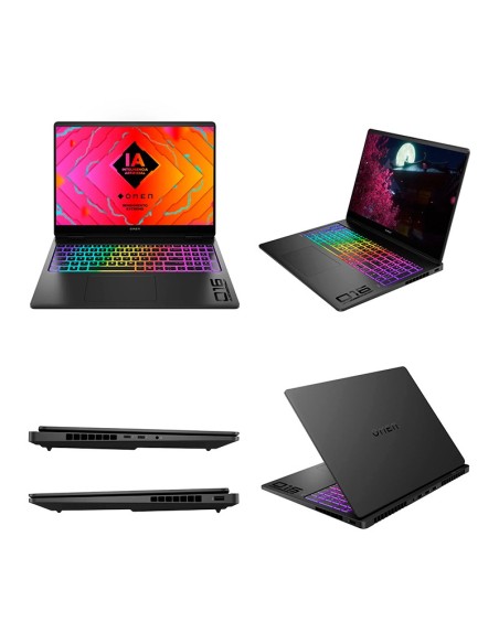 Notebook HP Gaming OMEN 16-ap0004la, 16” 2K IPS, AMD Ryzen AI 9 365 5.0 GHZ,32GB DDR5-5600