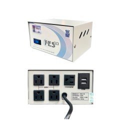Estabilizador de Voltaje Elise Fase FES-10, Estado Sólido, Potencia: 1KVA  1000VA