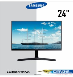 Monitor Samsung SR35 LS24R35AFHNXZA, 24" LED, 1920x1080 IPS FHD, HDMI y VGA.