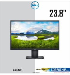 MONITOR DELL E2420H, 23.8", WLED FHD, 1920X1080, VGA / DP / 100 - 240 VAC.