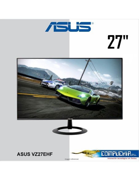Monitor para juegos ASUS VZ27EHF 27" Full HD 1920 x 1080 IPS, 100 Hz,sincronización adaptativa, MPRT de 1 ms, HDMI.
