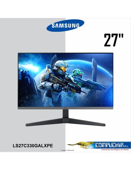 Monitor Plano Samsung Essential S3 27", FHD IPS, 100Hz, 4ms, HDMI, DP
