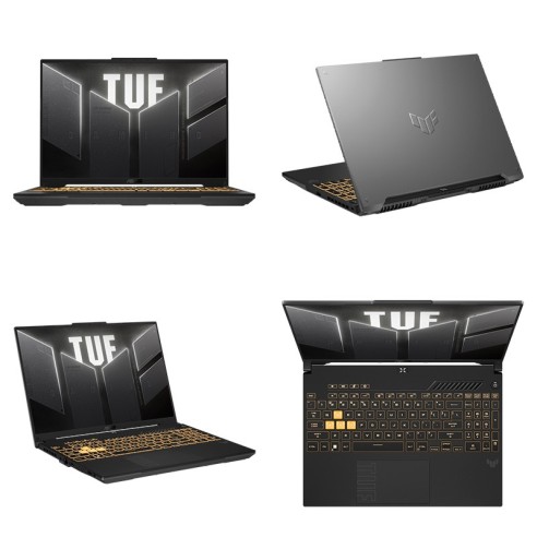 Notebook ASUS TUF GAMING F16 FX607VJ-RL009, 16", Core 5 210H hasta 4.8GHz, 16GB DDR4-3200MHz