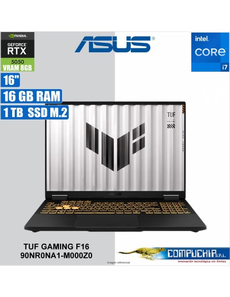 Notebook ASUS TUF Gaming F16, 16" WUXGA IPS (1920x1200) Core i7-14650HX 2.2 / 5.2GHz