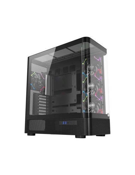 CASE GAMER XYZ QUANTUM ARGB BLACK